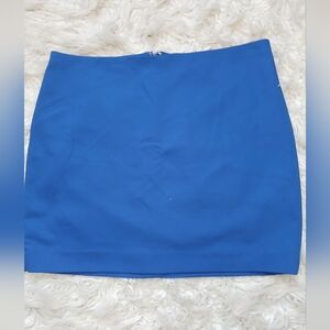 Womens blue mini skirt size 10. Brand Express